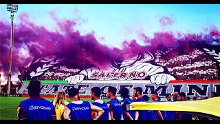 Salernitana Ultras  Best Moments [upl. by Gatian]