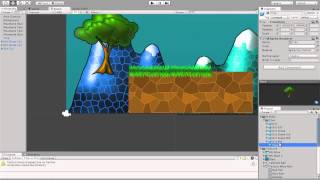 Creating 2D Games in Unity 45 3  Prefabs and Player [upl. by Charil]