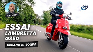 Lambretta G350  Essai 2024 [upl. by Azzil]