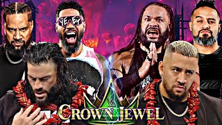 OG Bloodline vs NEW Bloodline Wwe Crown Jewel 2024  Full Match [upl. by Mitzie]