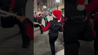 Central Hugh School Marching Band at the Christmas Parade 2024 [upl. by Daniella362]