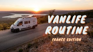 UNA TIPICA GIORNATA DI VITA IN VAN  VANLIFE FRANCE [upl. by Auoz]