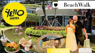 Yello Hotel BeachWalk Bali Kuta Holiday Indonesia🇮🇩 [upl. by Anees203]