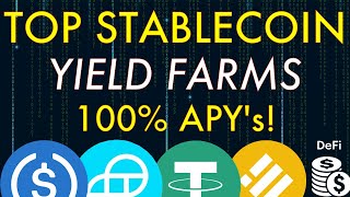 Top Stablecoin Pools For Highest Yields 2023 [upl. by Aietal361]