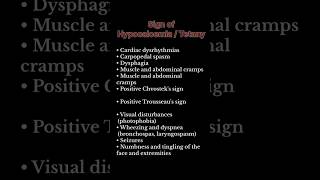 Hypocalcemia Tetany  Sign of tetany hypocalcemia tetany [upl. by Octavius450]