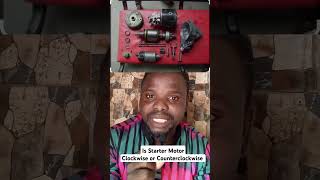 Starter Motor Explained  Is Starter Clockwise or Counterclockwise [upl. by Ahsoyem]