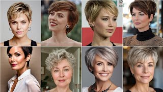 50 AgeDefying Short Pixie Hairstyles for Women Over 50 in 2024 [upl. by Attalie]