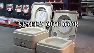 SEAFLO portable toilet 10Lamp20L SFPT1001 SFPT2001 [upl. by Acemahs]