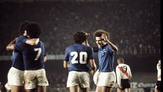 Gol de Joãozinho na Final da Libertadores 1976  Cruzeiro 3X2 River Plate [upl. by Claybourne]