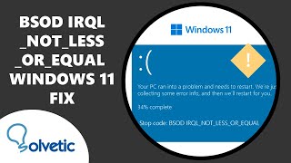 BSOD IRQLNOTLESSOREQUAL Windows 11 ✔️ FIX [upl. by Cote14]