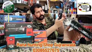 ALUMINIUM ALlOY FlashlightPower Bank Charging Treasur XP701Available nowRana hunting Shop Gujranwa [upl. by Aan299]