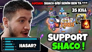 SUPPORT SHACO OYNADIM OYUNUN İÇİNDEN GEÇTİM [upl. by Wrench]