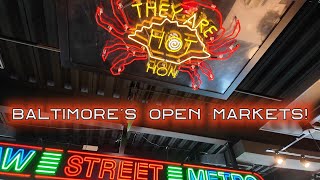 Things to do in Baltimore Open Market Tour [upl. by Cookie]