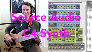 Source Audio C4 Synth  Neuro App Editor Deep Dive  Bass Demo [upl. by Deadman308]