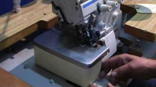 Juki MO3616 Industrial Serger Overlock Sewing Machine [upl. by Drawyeh407]