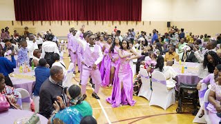 Best Wedding Entrance Dance  Kiff No Beat  Étonné Claude and Nadia Wedding Buffalo NY [upl. by Cleopatra]