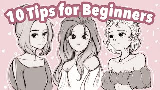 10 Digital Art Tips for Beginners using Procreate [upl. by Aspasia223]