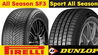 Pirelli Cinturato All Season SF3 vs Dunlop Sport All Season [upl. by Nytnerb369]