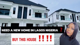 NEED A NEW HOME IN LAGOS NIGERIA❓BUY THIS AFFORDABLE 4 BEDROOM SEMI DETACHED DUPLEX  BQ ‼️‼️ [upl. by Fennell]