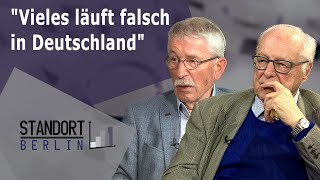 Standort Berlin  Dr Thilo Sarrazin bei TV Berlin quotVieles läuft falsch in Deutschlandquot [upl. by Aeret]