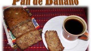 Receta Pan de Banano Casero [upl. by O'Dell722]