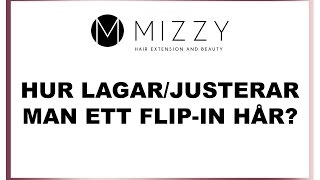 Justera ditt löshår med gloriatråd flipon  GUIDE  Mizzyse [upl. by Sachiko]