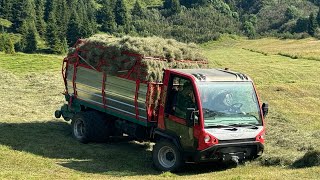 Almarbeit in Südtirol Caron CTS 110 und Rasant 1203 Metrac in Aktion [upl. by Ailhat738]