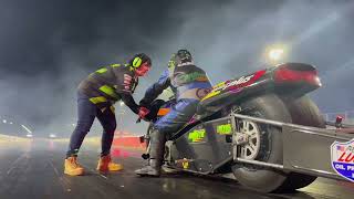 Top Fuel Bike Final 2024 and Running next to Damian Muscat 580 sec Run [upl. by Ligetti]