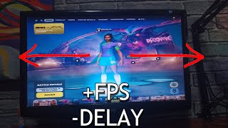 🔴COMO PONER RESOLUCION ESTIRADA EN FORTNITE 2024🔴  ⚠️FPS BOOST  DELAY  SIN AMD NI NVIDIA⚠️ [upl. by Gagliano]