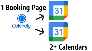 How to link multiple Calendars to your Calendly booking page [upl. by Aned]