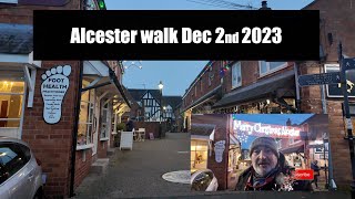 Alcester Walk Dec 2nd 2023 [upl. by Anella]