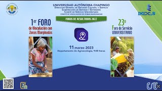 Chapingo Foros de Resultados 2022 Salón 1 [upl. by Albertina]