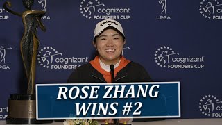 Rose Zhang Wins 2nd Title In Impressive Fashion [upl. by Phio]