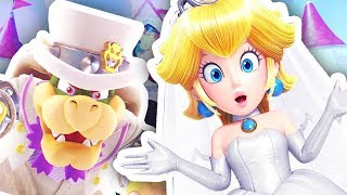 WILL PEACH MARRY BOWSER Super Mario Odyssey 6 ENDING [upl. by Rap]