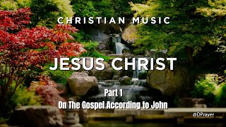 Relaxing Piano  Waterfall Sounds 1 Hour  Christian Music Time Alone with the Lord Part 1 003 [upl. by Earahs]