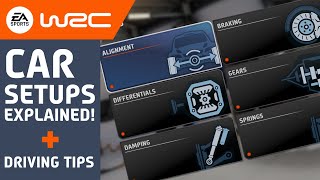 Car Setups Explained EA Sports WRC [upl. by Missy431]