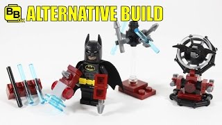 LEGO BATMAN MOVIE 30522 ALTERNATIVE BUILD BATMANS TRAINING [upl. by Nodnerb]