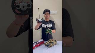 Rc Bus Vs Rc Tank Testing😁 shorts [upl. by Orabla]