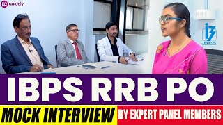 IBPS RRB PO Mock Interview 2024  RRB PO Interview  IBPS RRB PO Interview Preparation  Guidely [upl. by Inalawi]