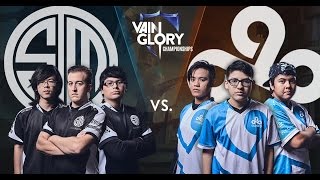 Team SoloMid Vs Cloud9 Game 1  Vainglory Summer Championships [upl. by Yrocaj]