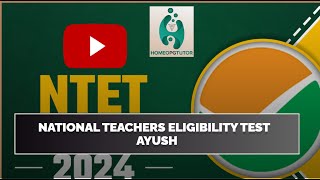 EDUCATIONAL TECHNOLOGY  NATIONAL TEACHERS ELIGIBLITY TEST  NTET  AYUSH  HOMEOPGTUTOR [upl. by Prudie]