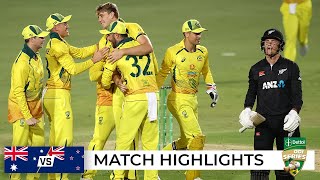 Smith tons up as Aussies complete clean sweep  Australia v New Zealand 2022 [upl. by Adnuahsal]