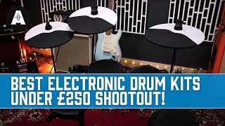 Best Electronic Drum Kits UNDER £250 Shootout  Alesis Vs Tourtech [upl. by Nalor]