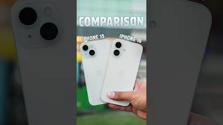 iPhone 16 vs iPhone 15 Camera Comparison 🔥 shorts iphone16 iphone15 comparison [upl. by Linetta]