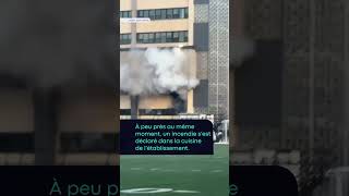 Intervention policière au Cégep de Valleyfield une employée poignardée et un incendie [upl. by Reinhard]