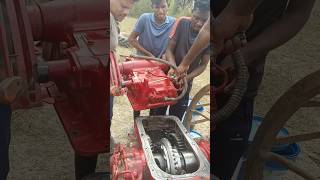 MAHINDRA TRACTOR GEAR OIL CHANGE Mahindra tractor gear oil change youtubeshorts mahindrabikes [upl. by Pickford]