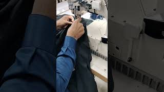 Shoulder Flat at zipper hood viral machine trending foryou stitch sewing 1million edit [upl. by Drofnas617]