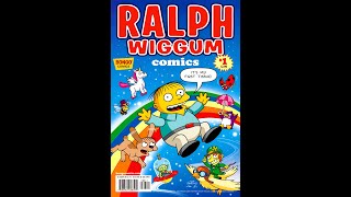 Ralph Wiggum One Shot Comic [upl. by Ycats]