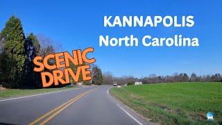 Scenic Drive North Carolina Charlotte Area with Driving Sounds for Sleep and Study 4K [upl. by Yorgo319]