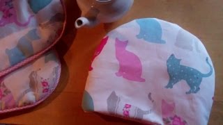 Easy Tea Cosy for you to sew by Debbie Shore [upl. by Dlanor]